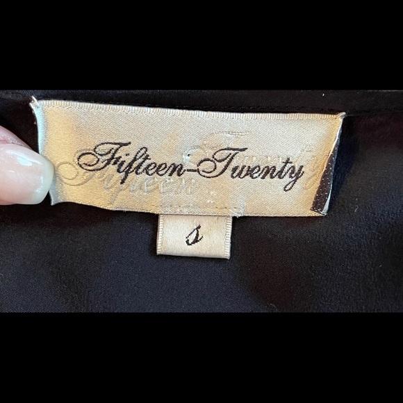 FIFTEEN TWENTY Black Shoulder Tie Top - Picture 7 of 7